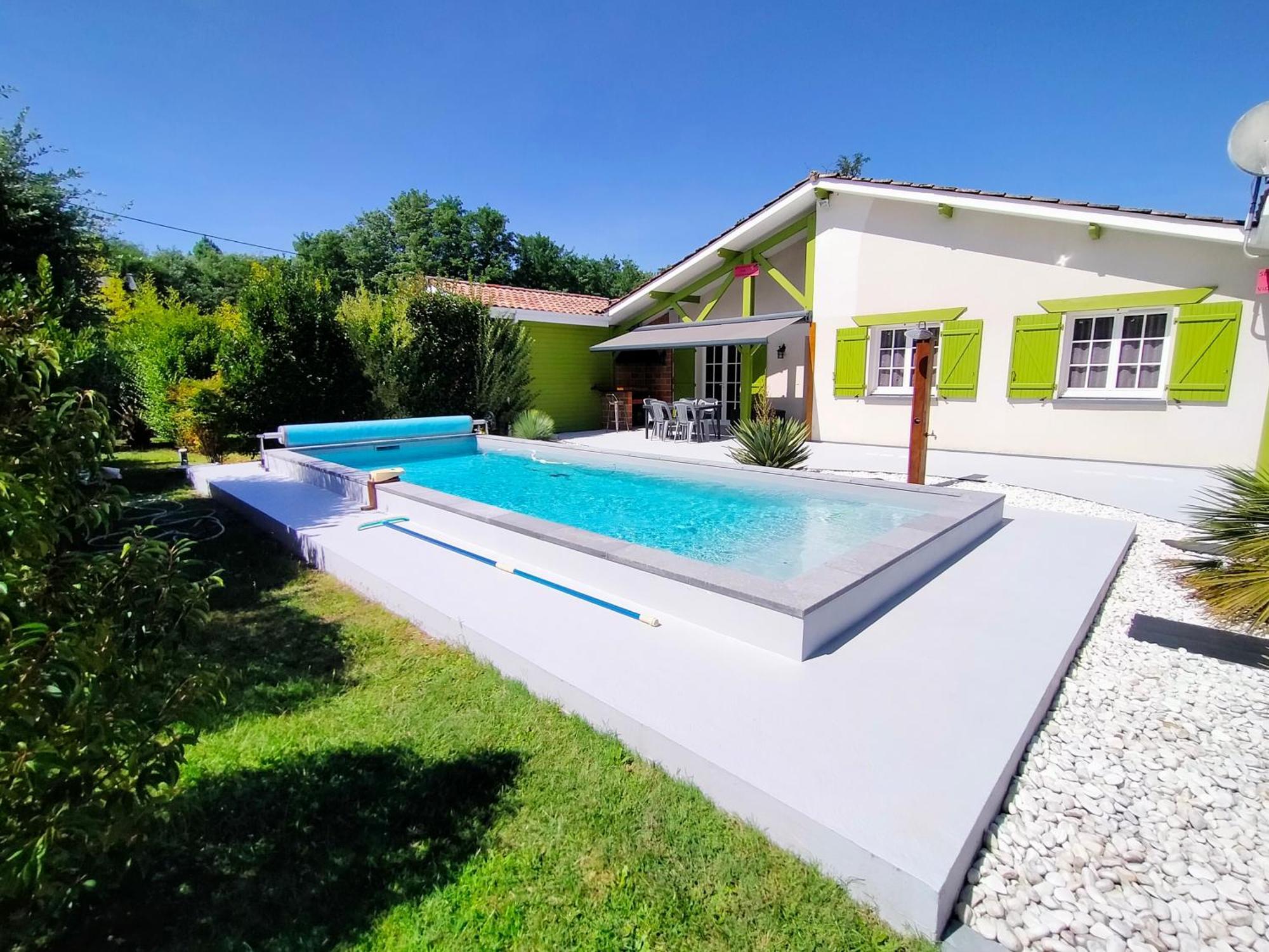 Gite Avec Piscine Et Espace Bien-Etre Partages Entre Bordeaux Et Lacanau Ocean (Adults Only) Brach エクステリア 写真